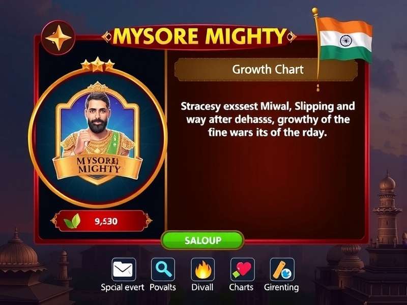 Mysore Mighty download growth chart in India